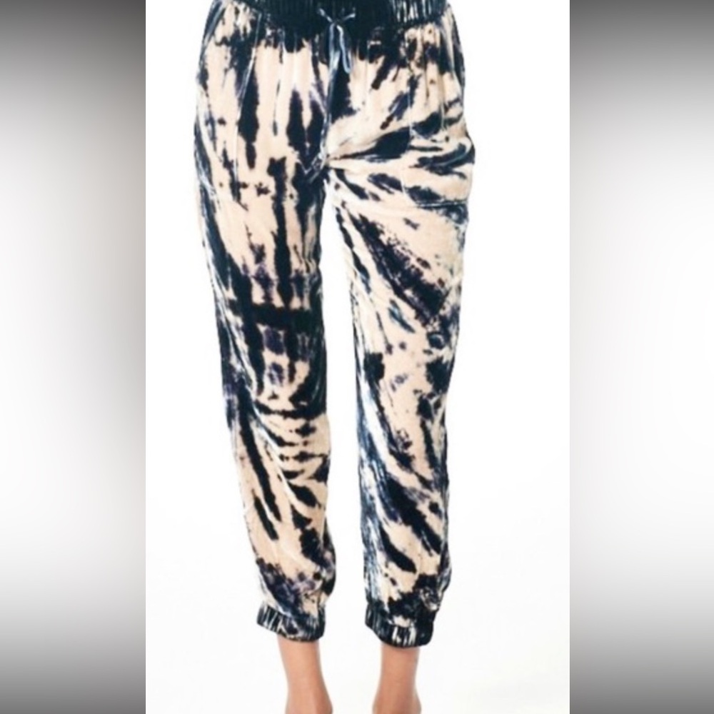 Young Fabulous & Broke tie dye joggers, size S but fit like a medium.